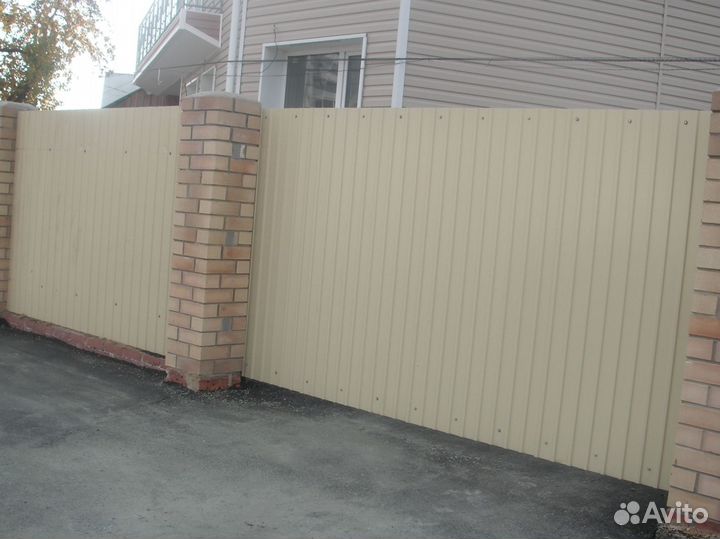 Профнастил С8 окрашеный, м2