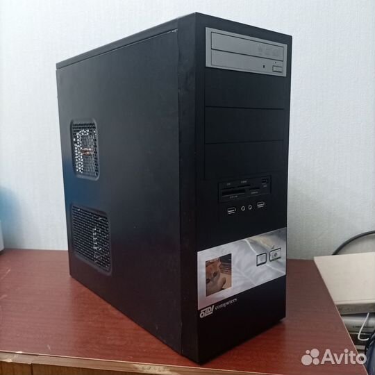 Начальный игровой пк 1050, 12gb, 120ssd, Intel