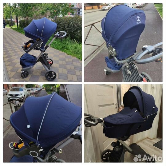 Коляска 2 в 1 stokke xplory v5 v 6 + аксы