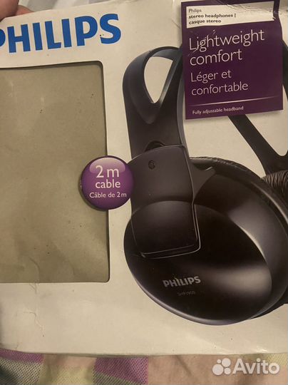 Проводные наушники philips