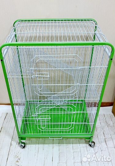 Большая клетка для шиншилл, дегу, крыс (новая)