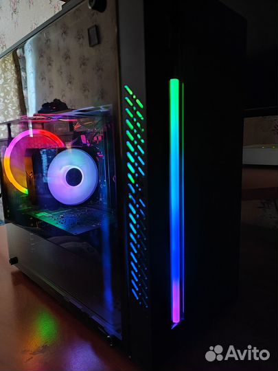 Игровой пк с монитором