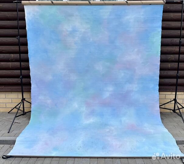 Фотофон холст 240х300 см на трубе