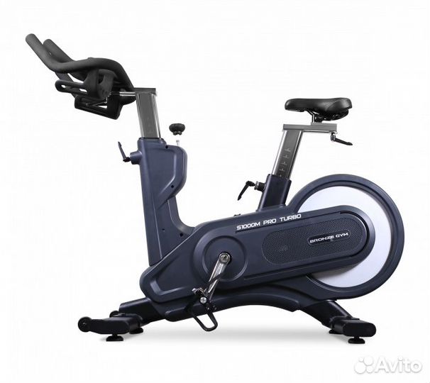 Спин-байк с консолью Bronze Gym S1000M PRO Turbo