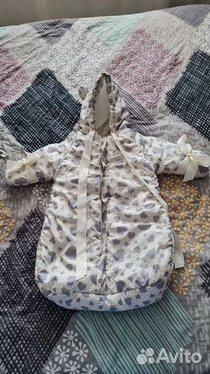 Комбинезон для новорожденных зима