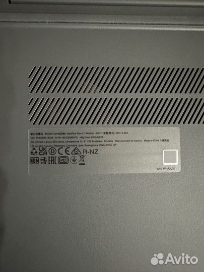 Ноутбук Lenovo IdeaPad Slim 3