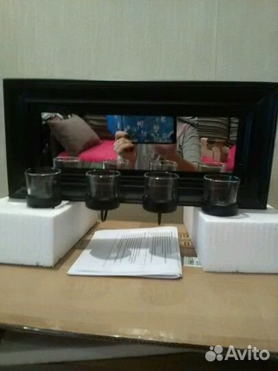 Подсвечник интерьерный 42см на19см