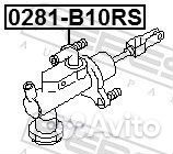 Цилиндр сцепления главный 0281B10RS Febest