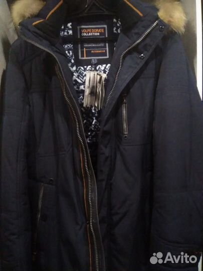 Мужская зимняя куртка р52