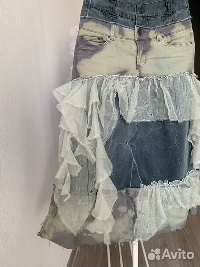 Джинсовая юбка