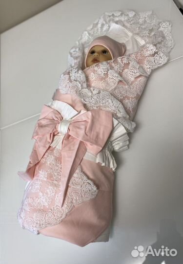 Вещи пакетом, конверт на выписку, бортики