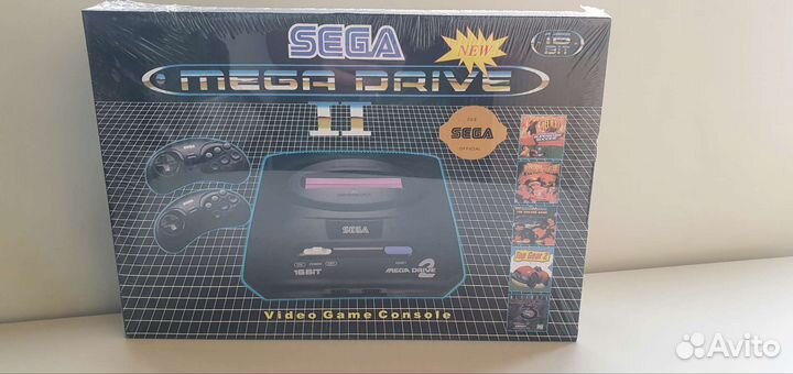 Игровая приставка сега Sega mega drive 2 новая