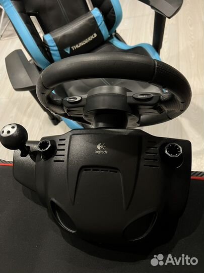 Руль logitech driving force gt