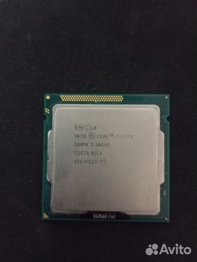 Процессор intel core i7 3770