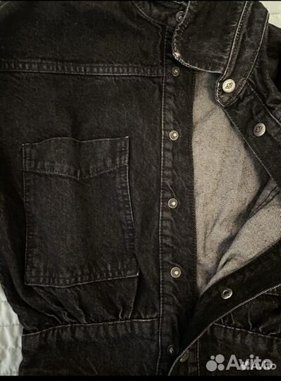 Джинсовый комбинезон женский