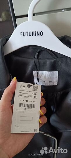 Куртка для девочек косуха Zara новая