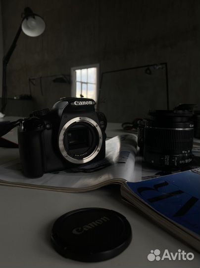 Зеркальный фотоаппарат canon 1100d