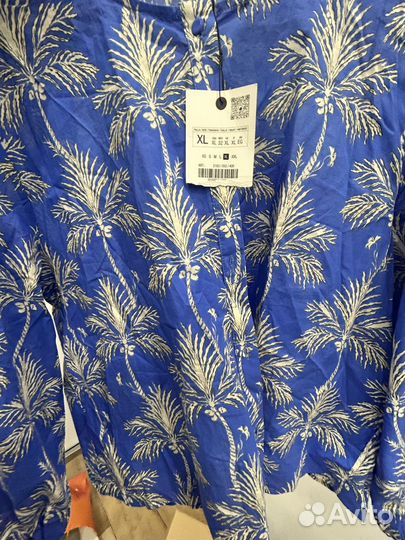 Блузка женская Zara новая хлопок