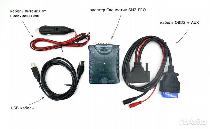 Сканматик 2 PRO + Aux Базовый комплект