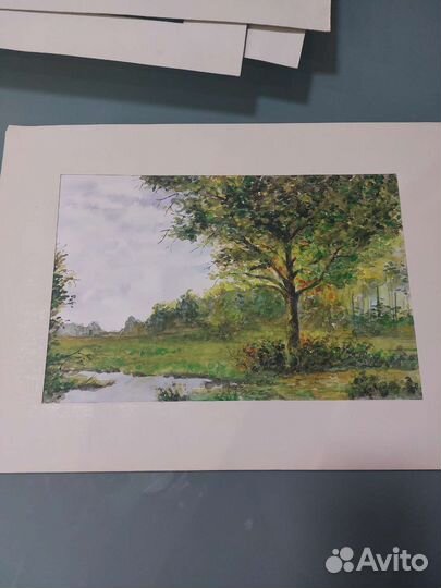 Акварельные картины