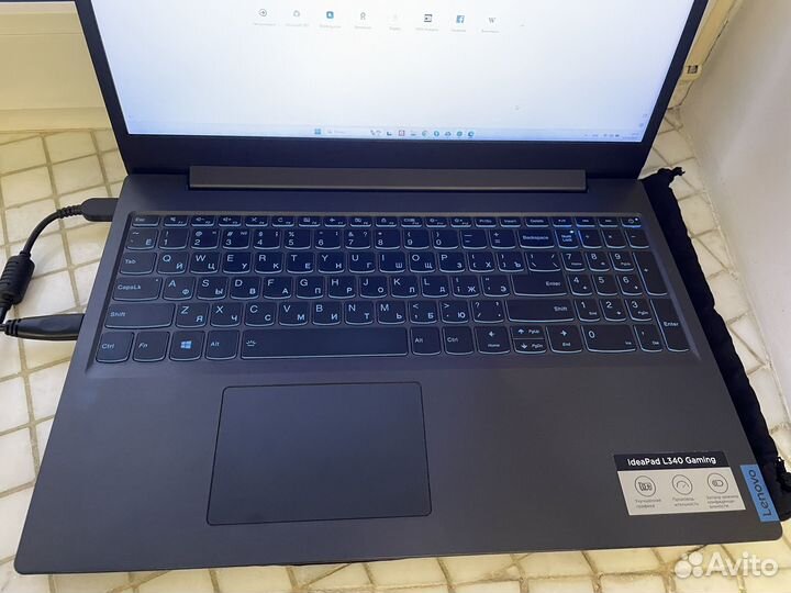 Lenovo l340 i7-9750h/16gb2666/gtx1050/512gbnvm+1tb