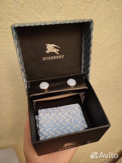 Запонки мужские Burberry