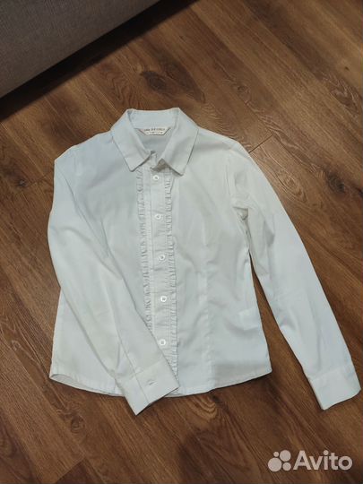 Блузки школьные на девочку