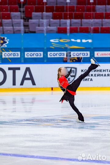 Костюм для фигурного катания 134-146