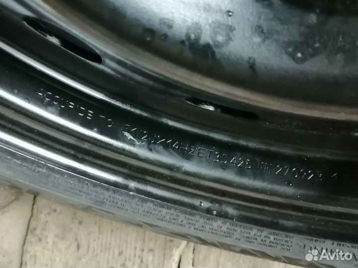 Колеса зимние 175 65 r14 новые