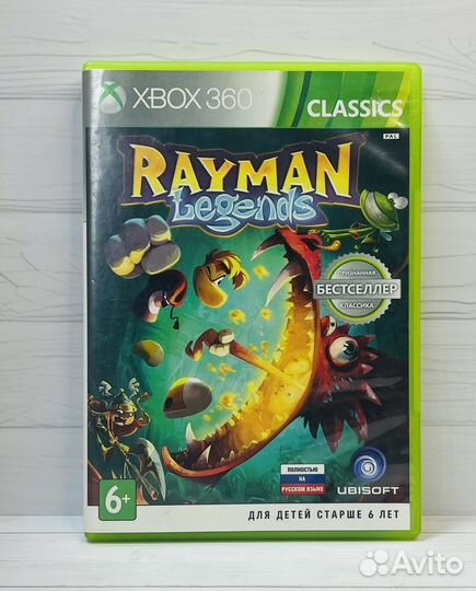 Игры Xbox 360: Rayman Legends