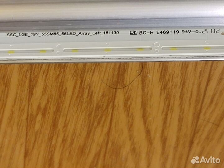 Подсветка для LG 55nano866NA новая оригинал
