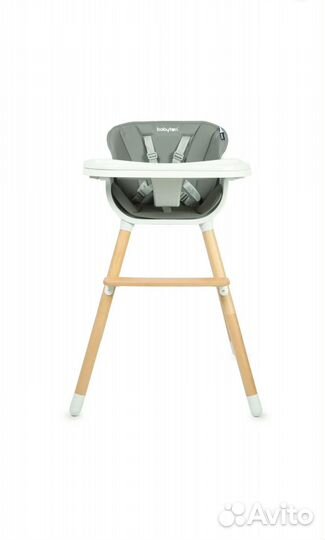 Новый стул для кормления babyton woody grey