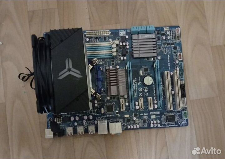 Материнская плата am3 + с процессором