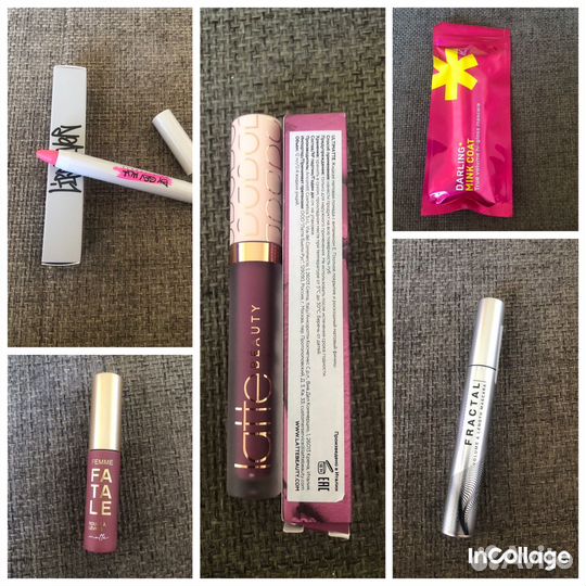 Продукты для губ и туши