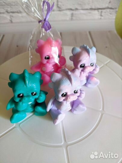 Дракончик Буся - символ года. Мыло ручной работы