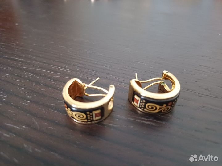 Серьги бижутерия