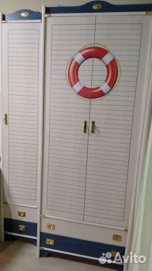 Детская мебель в морском стиле для мальчиков