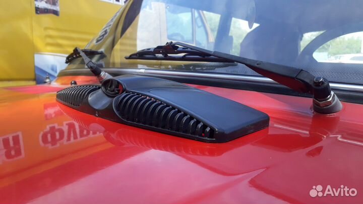 Воздухозаборник на капот ваз