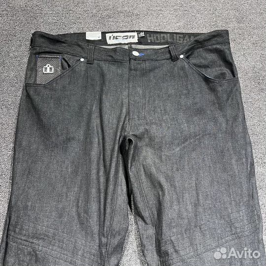 Мотоджинсы Icon Hooligan Denim Pant, 60/64, новый