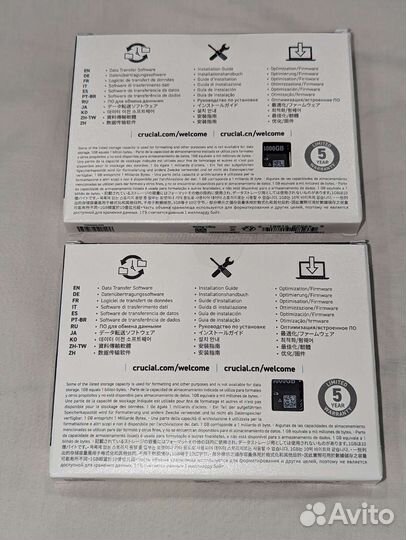 SSD Crucial P3 4tb (новый)