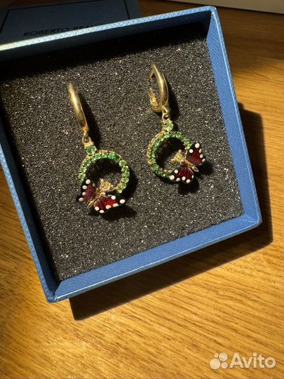 Серьги Roberto bravo бабочки