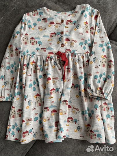 Платье для девочки 92