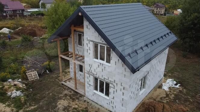 Коттедж 112 м² на участке 7 сот.