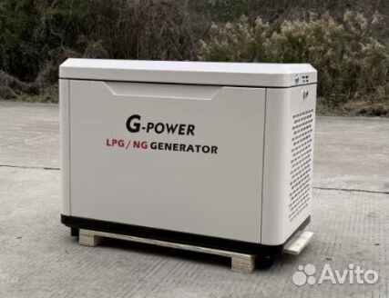 Газовый генератор 9 kW g-powerSL9000SE3 с постоянн