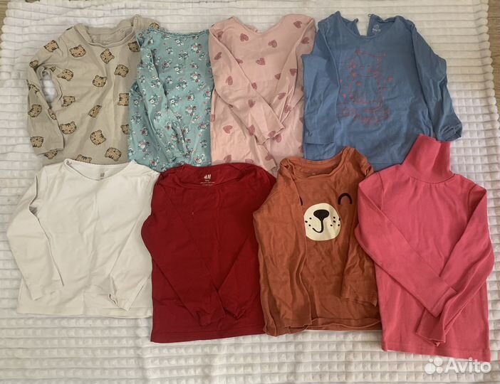Детские вещи на девочку пакетом 86 92 в садик