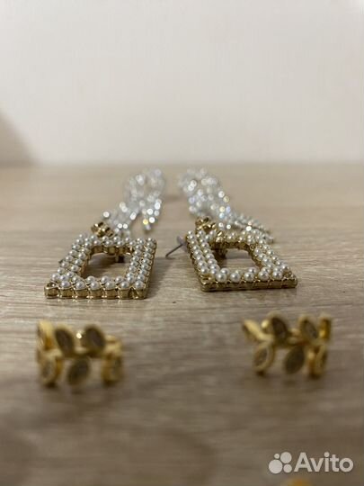 Серьги набор