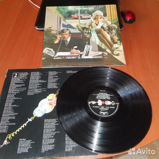 LP 10CC-How Dare You UK