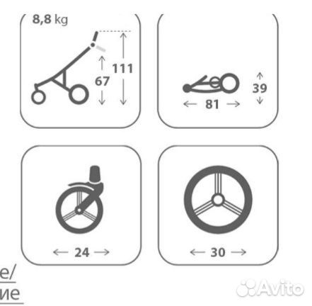 Коляска 2 в 1