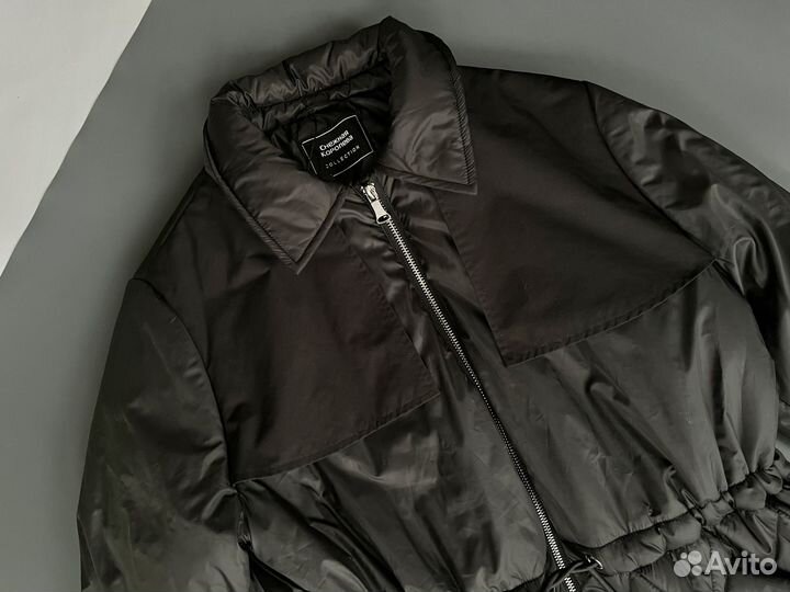 Плащ 44 новый стеганый Снежная Королева