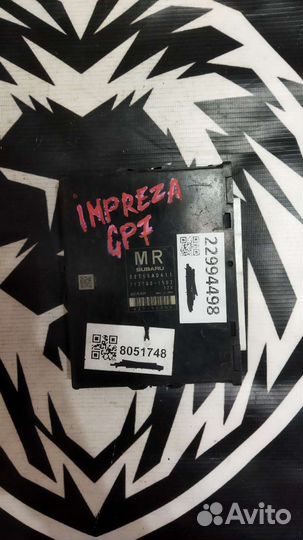 Блок электронный Subaru Impreza 22765AD611